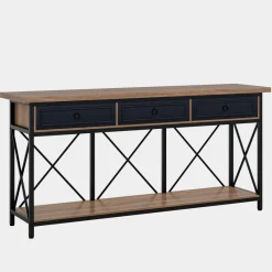 Tribesigns Console Tables|Console Tables*3 - Drawer Console Table, 70.8