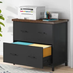 Tribesigns Printer Stands|Printer Stands*2 - Drawer File Cabinet, Lateral Filing Cabinet Printer Stand