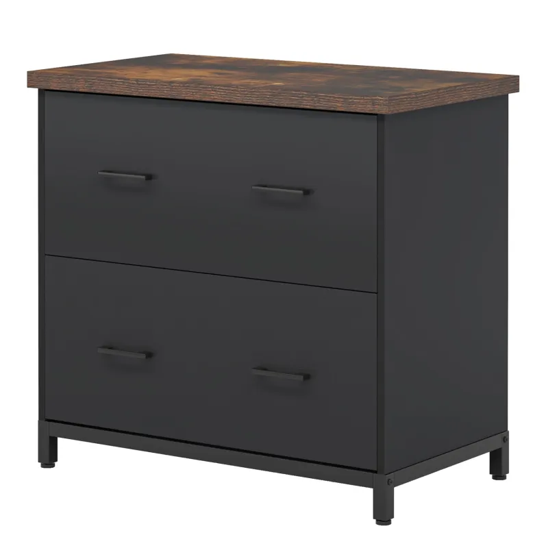 Tribesigns Printer Stands|Printer Stands*2 - Drawer File Cabinet, Lateral Filing Cabinet Printer Stand