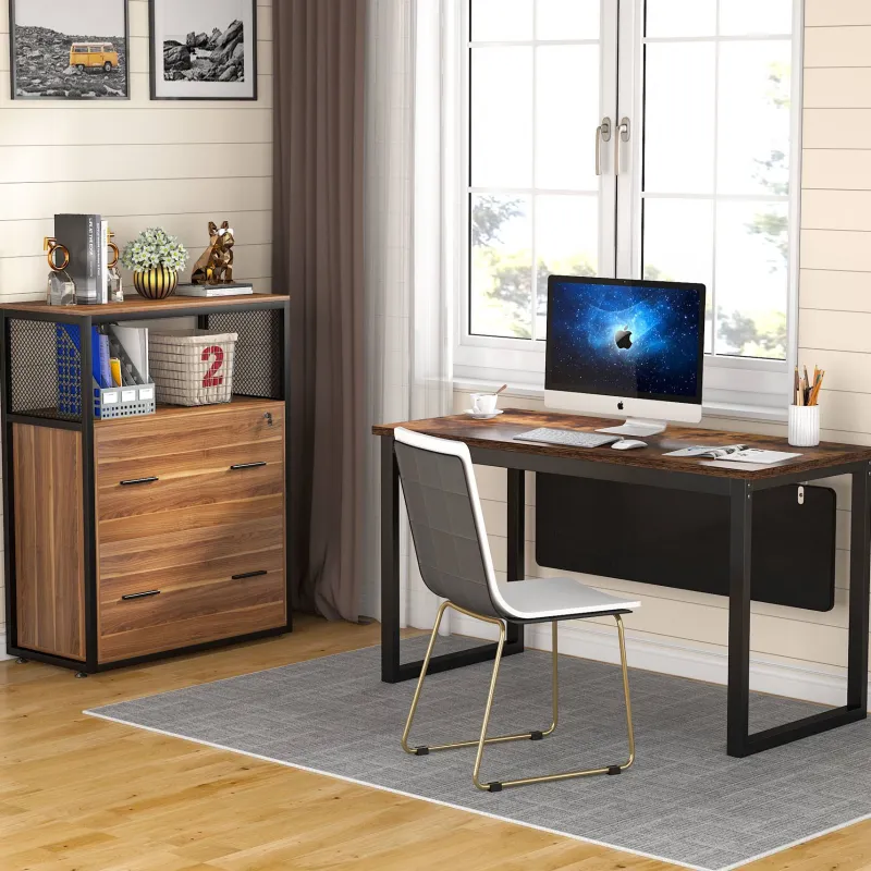 Tribesigns File Cabinets|File Cabinets*2 - Drawer File Cabinet, Letter/Legal / A4 Size Filing Cabinet with Lock