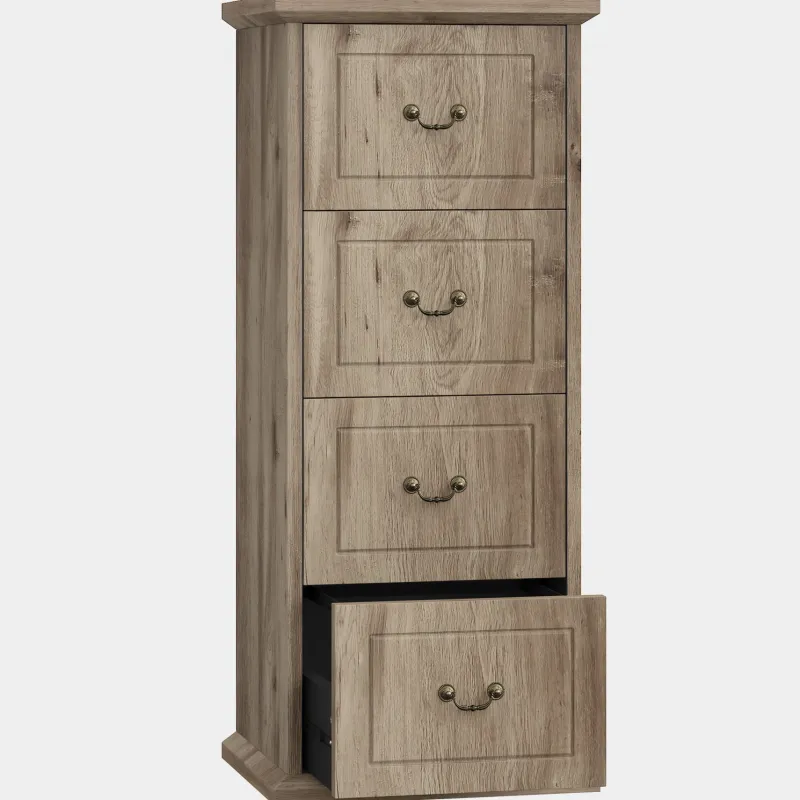 Tribesigns File Cabinets|File Cabinets*4 - Drawer File Cabinet, Vertical Wood Filing Cabinet with Lock