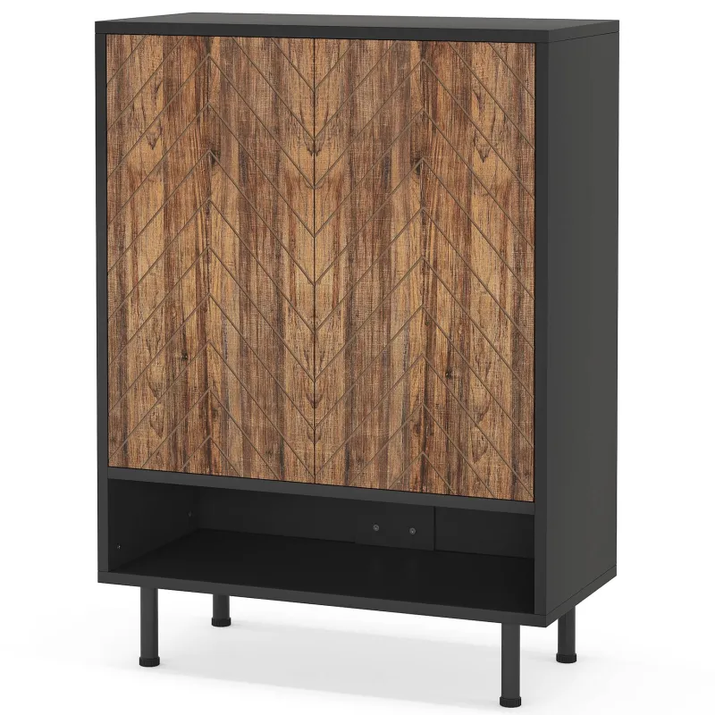 Tribesigns Shoe Racks & Cabinets|Shoe Racks & Cabinets*18 - Pair Shoe Cabinet, 6 - Tier Shoe Rack Organizer Cabinet with Door