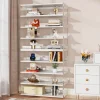 Tribesigns Bookcases & Bookshelves|Bookcases & Bookshelves*8 - Tier Bookshelf, Acrylic Bookcase Storage Display Shelf