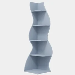 Tribesigns Corner Shelves|Corner Shelves*5 - Tier Corner Shelf, Modern Wall Corner Bookshelf Bookcase