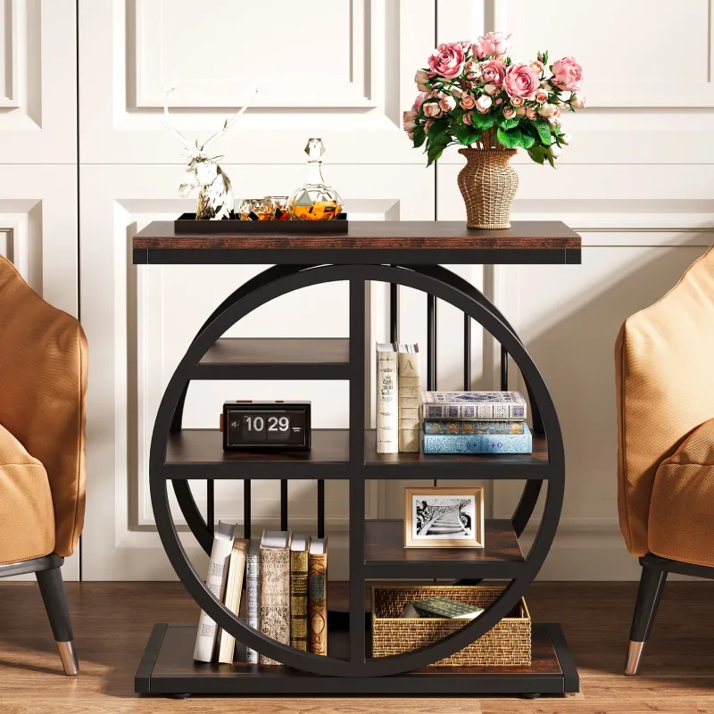 Tribesigns End & Side Tables*5 - tier End Table, Side Table Accent Table With 5 Shelves