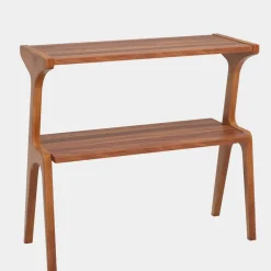 Tribesigns End & Side Tables*2 - Tier End Table, Slim Sofa Side Table with Storage Shelf