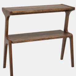 Tribesigns End & Side Tables*2 - Tier End Table, Slim Sofa Side Table with Storage Shelf