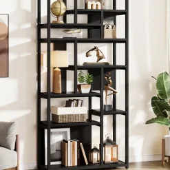 Tribesigns Bookcases & Bookshelves|Bookcases & Bookshelves*8 - Tier Etagere Bookshelf, 70.9
