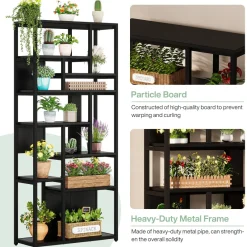 Tribesigns Plant Stands|Plant Stands*7 - Tier Plant Stand, 70.9