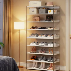 Tribesigns Shoe Racks & Cabinets|Shoe Racks & Cabinets*8 - Tier Shoe Rack, 32 Pair Modern Shoe Storage Cabinet