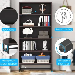 Tribesigns Bookcases & Bookshelves|Bookcases & Bookshelves*70.8