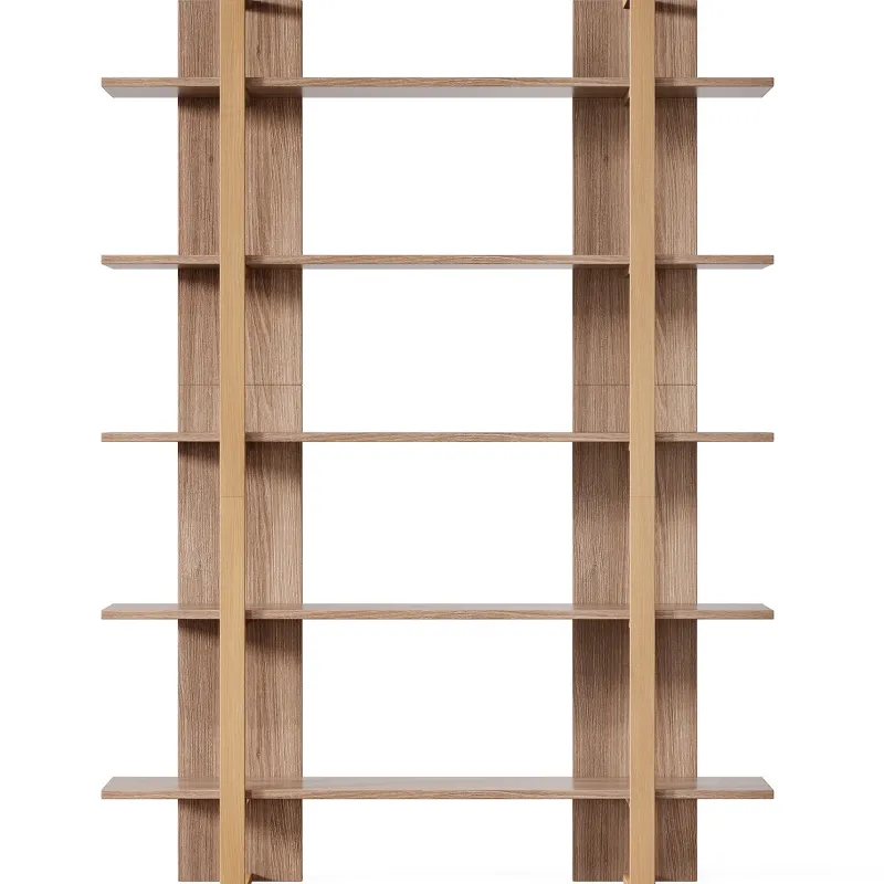 Tribesigns Bookcases & Bookshelves|Bookcases & Bookshelves*70.8" Bookshelf, 5 - Tier Etagere Bookcase Display Shelf