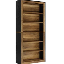 Tribesigns Bookcases & Bookshelves|Bookcases & Bookshelves*74" Bookshelf, 6 - Tier Wood Bookcase Etagere with display Shelves