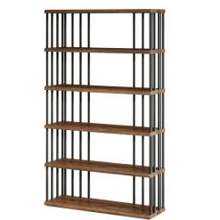 Tribesigns Etagere|Etagere*67" Bookshelf, Display Rack Etagere Storage Shelving Unit