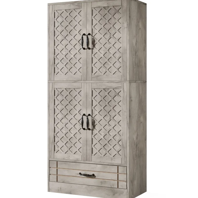 Tribesigns Bookcases & Bookshelves|Bookcases & Bookshelves*70" Bookshelf, Freestanding Bookcase with Storage Drawer