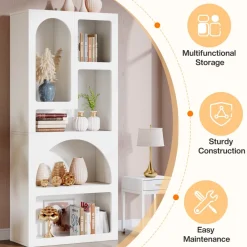 Tribesigns Bookcases & Bookshelves|Bookcases & Bookshelves*70.8