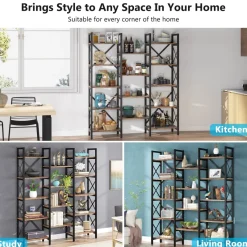 Tribesigns Bookcases & Bookshelves|Bookcases & Bookshelves*59