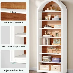 Tribesigns Bookcases & Bookshelves|Bookcases & Bookshelves*78.7