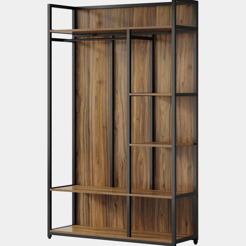Tribesigns Closet Organizers|Clothes & Garment Racks*78" Clothes Rack, Tall Freestanding Closet Organizer Garment Rack