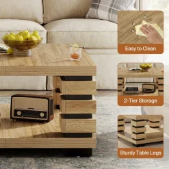 Tribesigns Coffee Tables*39