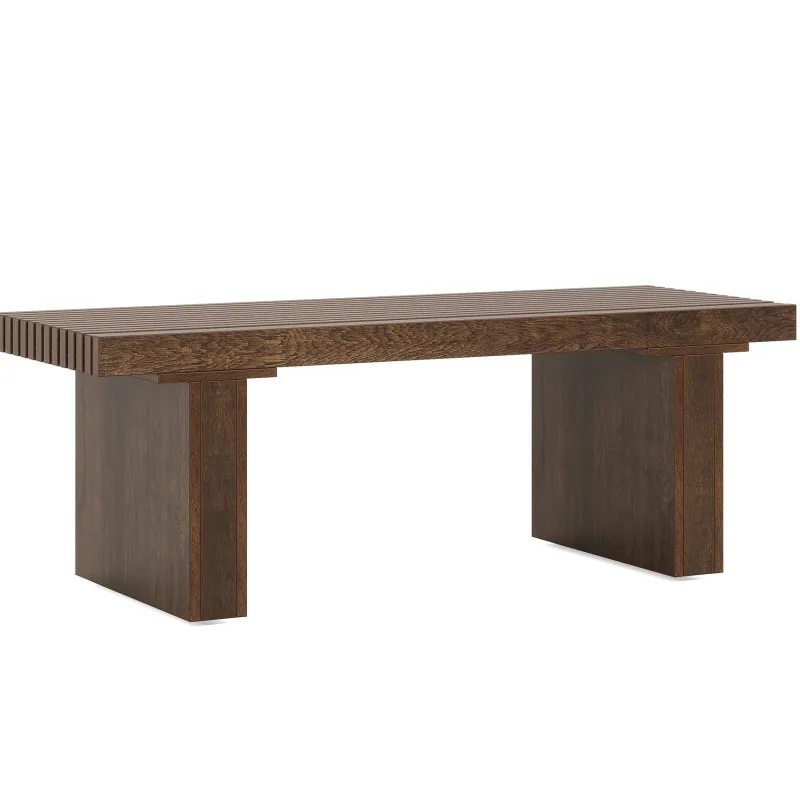 Tribesigns Coffee Tables*47.2" Coffee Table, Wood Rectangle Center Table