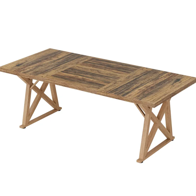 Tribesigns Desks*71" Conference Table, 6FT Meeting Table Boardroom Table for 6 - 8 People