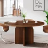 Tribesigns Desks*47" Conference Table, Round Sturdy Meeting Room table