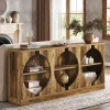 Tribesigns Console Tables|Console Tables*68" Console Table, 3 - Tier Farmhouse Entryway Table with Storage
