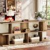 Tribesigns Console Tables|Console Tables*71" Console Table, 3 Tier Farmhouse Sofa Table with Storage