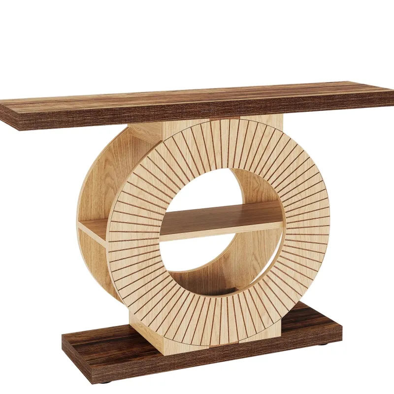Tribesigns Console Tables|Console Tables*39.3" Console Table, Elegant Wood Sofa Table Hallway Table