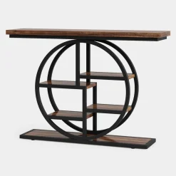Tribesigns Console Tables|Console Tables*41.3" Console Table, Entryway Table Sofa Table with Etagere Shelves