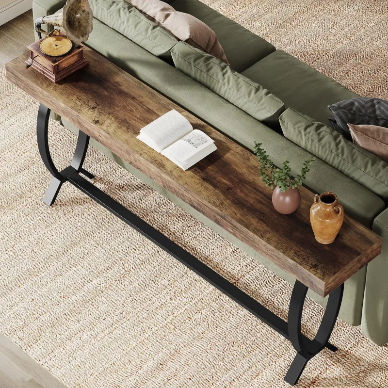 Tribesigns Console Tables|Console Tables*70.8" Console Table, Farmhouse Sofa Table Narrow Entryway Table