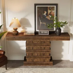 Tribesigns Console Tables|Console Tables*63” Console Table, Farmhouse Sofa Table Narrow Entryway Table