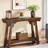 Tribesigns Console Tables|Console Tables*41" Console Table, Farmhouse 2 - Tier Sofa Table Entryway Table with Storage Shelf