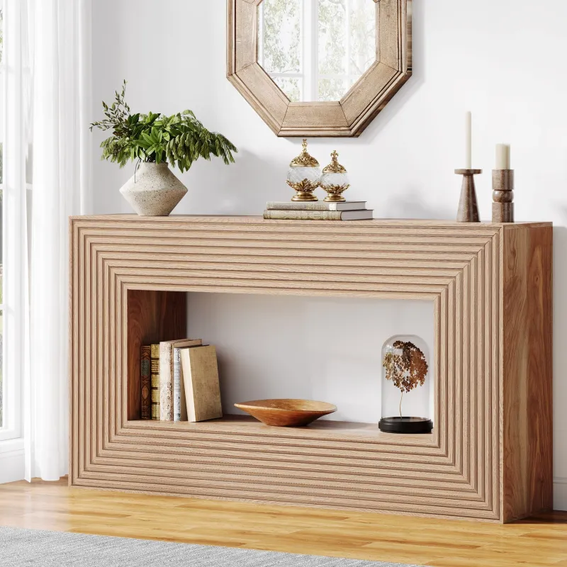 Tribesigns Console Tables|Console Tables*59" Console Table, Farmhouse Sofa Table Hallway Table with Storage