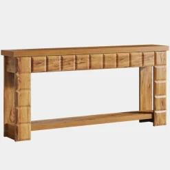 Tribesigns Console Tables|Console Tables*70.9" Console Table, Farmhouse 2 - Tier Entryway Table Sofa Table with Storage