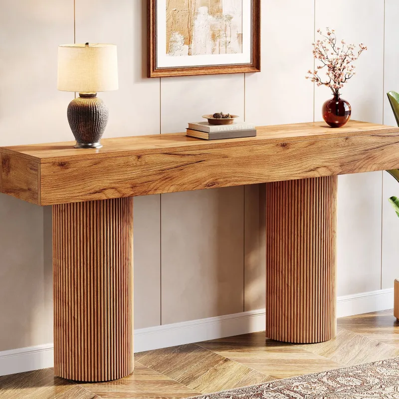 Tribesigns Console Tables|Console Tables*63" Console Table, Farmhouse Sofa Table Entryway Table