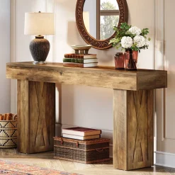Tribesigns Console Tables|Console Tables*63" Console Table, Farmhouse Sofa Table Hallway Table