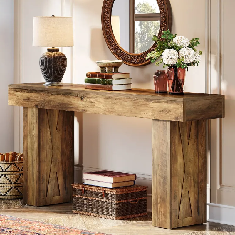 Tribesigns Console Tables|Console Tables*63" Console Table, Farmhouse Sofa Table Hallway Table