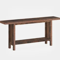 Tribesigns Console Tables|Console Tables*66.9" Console Table, Farmhouse Entryway Table Sofa Table Behind Couch
