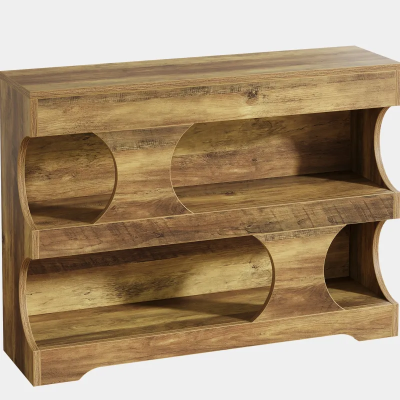 Tribesigns Console Tables|Console Tables*41" Console Table, Farmhouse Entryway Table Sofa Table with 3 - Tier Shelves