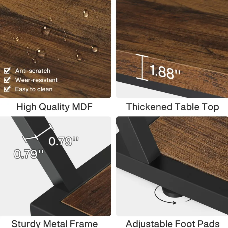 Tribesigns Console Tables|Console Tables*70.9" Console Table, Long Sofa Table with Storage Shelves