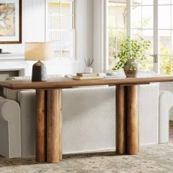 Tribesigns Console Tables|Console Tables*70.8" Console Table, Long Sofa Table Hallway Foyer Table