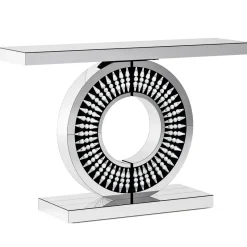 Tribesigns Console Tables|Console Tables*43" Console Table, Mirrored Entryway Sofa Table With Thickened Tabletop