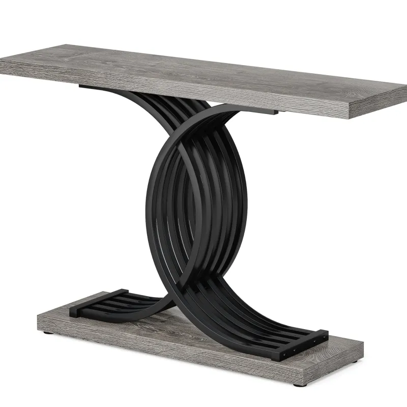 Tribesigns Console Tables|Console Tables*39" Console Table, Narrow Faux Marble Entryway Hallway Sofa Table