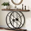 Tribesigns Console Tables|Console Tables*39" Console Table, Rustic Foyer Table Sofa Table with Unique Frame
