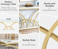 Tribesigns Console Tables|Console Tables*70.9