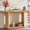 Tribesigns Console Tables|Console Tables*55" Console Table, Wood Farmhouse Sofa Table Entryway Table