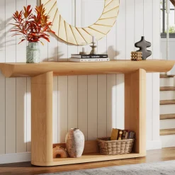 Tribesigns Console Tables|Console Tables*55" Console Table, Wood Farmhouse Sofa Table Entryway Table