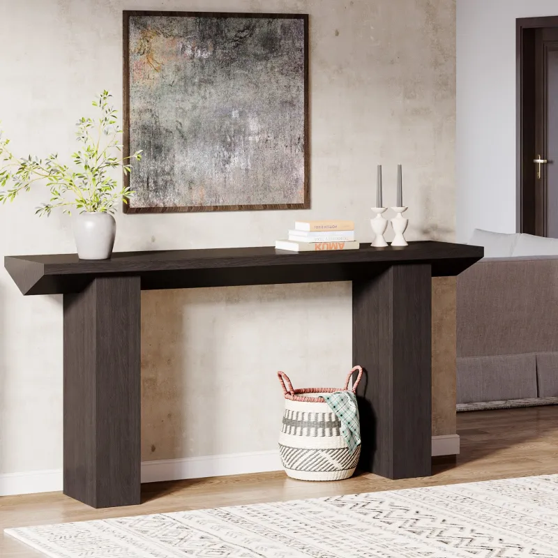 Tribesigns Console Tables|Console Tables*63" Console Table, Wooden Sofa Table Long Entryway Table